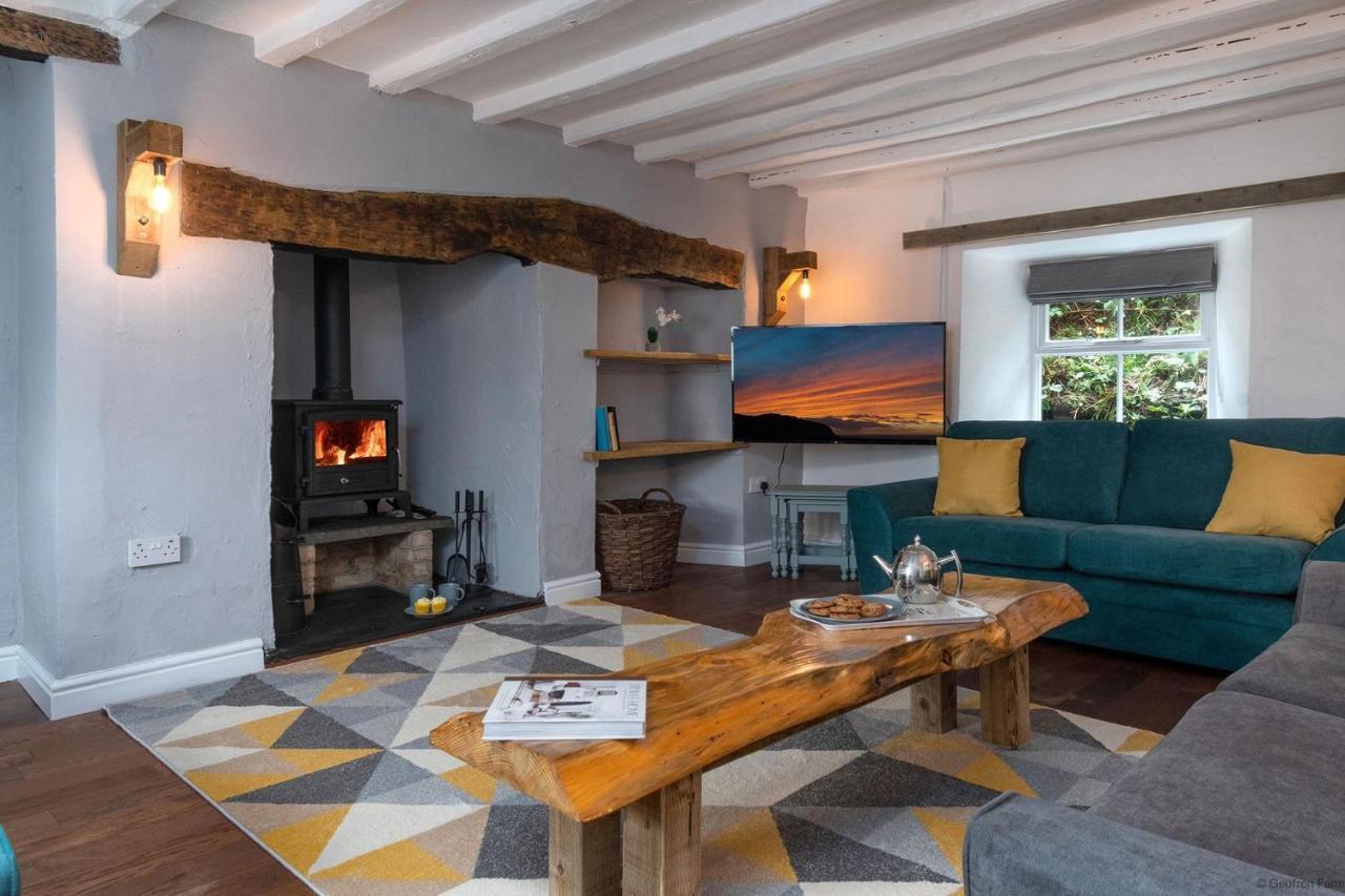 Farmhouse & Cottage At Geufron Farm - Dog Friendly Bryn-crug ภายนอก รูปภาพ