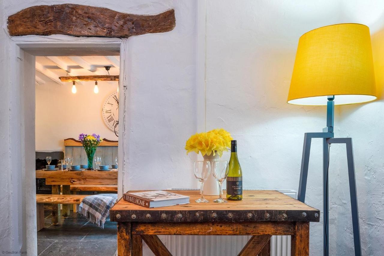 Farmhouse & Cottage At Geufron Farm - Dog Friendly Bryn-crug ภายนอก รูปภาพ